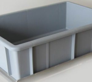 Lada depozitare media 17 ltr gri
