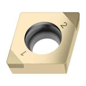 Inserții de strunjire CBN – rombice pozitive 80° - CCGW09T304TM-2 WBH20C - imagine 2