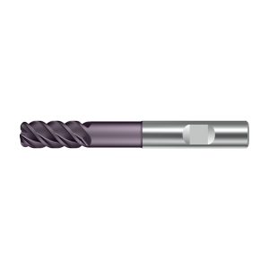 Freze cilindro-frontale/de canelare din carbură metalică - MC326-16.0W4L200C-WK40TF - imagine 2