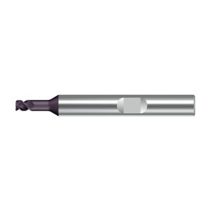 Freze cilindro-frontale din carbură metalică - MC726-03.8W3A008J-WK40TF - imagine 2