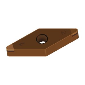 Inserții de strunjire CBN – Rombice negative de 35° VNGA160404TM-2 WBH30-VNGA160404TM-2 WBH30-0665657958