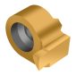 Cap schimbabil - canelare axială WE09-A12-100R00 WSM23X-WE09-A12-100R00 WSM23X-4063466433740